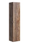 COMAD - Vysoká skříňka 1 dvířka 2 zásuvky SANTA FE OAK 5907611652404