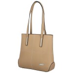 Moderní dámská kabelka na rameno Delami Glimmer, béžová