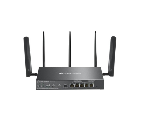 TP-Link ER706WP-4G OMADA VPN 4G+Cat6 router (AX3000,1xSFP WAN/LAN,1xGbEWAN,4xGbELAN/WAN,4xPoE+,45W,2xnanoSIM) EDF_324332