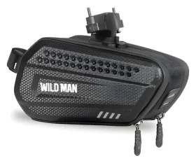 WildMan ES7 černá / Brašna pod sedlo / voděodolná / PC plast / 1,2 l / 19,5x8x10 cm (GT001143)