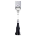 RichmondFinch Ring Grip Tassel stříbrná / Držák na telefon / Prstenový / Se střapcem (50060)