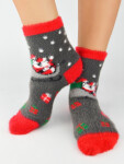 Noviti SB090 Xmas Dámské vánoční ponožky 36-41 tmavě modrá koala 36-41
