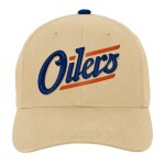 Outerstuff Dětská kšiltovka Edmonton Oilers NHL 3Rd Jersey Precurved Snap
