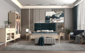 ARTEN (NANO Systems s.r.o.) Manželská buková postel TALO-TA2 ROZMĚR: 180 x 200 cm