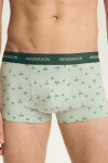 Pánské boxerky 2PAK 44521 SS26 zelená/šedá - Henderson M