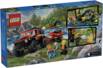 LEGO® City 60412 Hasičský vůz 4x4 záchranný člun