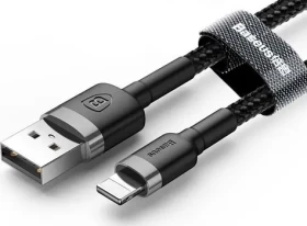 Baseus kabel USB-A na Lightning černá / 2 m (CALKLF-CG1)