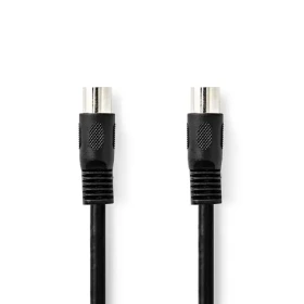Nedis DIN Audio kabel DIN 5pinová (M) - DIN 5pinová (M) 2.00 m černá (CAGL20000BK20)