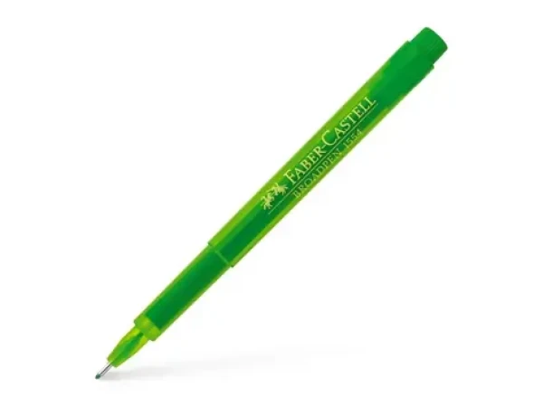FABER-CASTELL Široký fix / 0,8 mm / 10ks / zelená (155466)