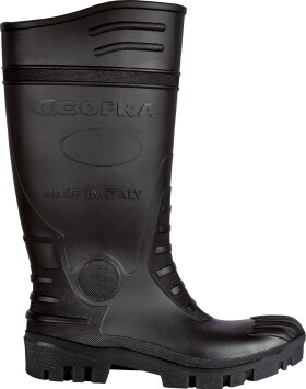 Holínky Cofra TEMPEST BLACK S5 CI LG SR Velikost boty: 45 PVC-BOOTS, Černá