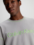 Pánská mikina NM2458E PET béžová - Calvin Klein L