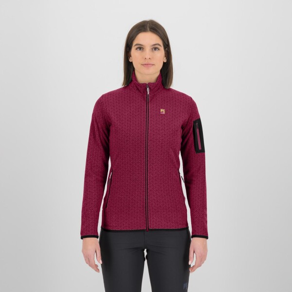 KARPOS Mesdi' W Fleece, Beet Red velikost: S