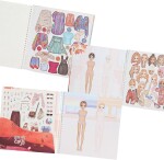 Top model Top model, 13573, Dress me up, kreativní sešit se samolepkami