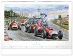 Nástěnný kalendář 2027 Notique Oldtimers – Václav Zapadlík, 64 x 42 cm
