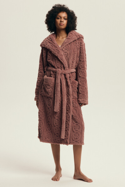 DÁMSKÝ ŽUPAN DARLENA 43592 AW25 tmavě růžová M