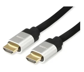 Equip HDMI 2.1 černá / HDMI kabel / 2 m / 48 Gbps / 8K 60Hz / Ethernet kanál (119381)