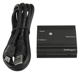 StarTech HDMI Signal Booster černá / HDMI zesilovač signálu / 4K 60Hz / USB napájení / 7.1 audio (HDBOOST4K)