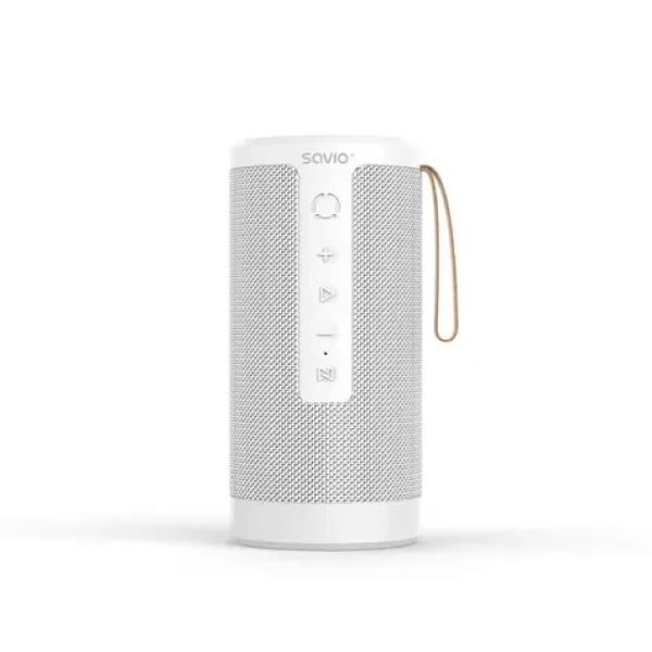 SAVIO BS-032 bílá / Přenosný bezdrátový reproduktor / Bluetooth (GKSSAVGLO0008)