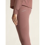 Běžecké kalhoty CRAFT ADV Essence Warm Tights 3 - červená Velikost textilu: XXL