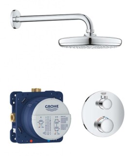 GROHE - Grohtherm Sprchový set Tempesta 210 s termostatem pod omítku, chrom 34726000