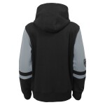 Outerstuff Dětská mikina Brooklyn Nets NBA Fleece Full-Zip Hoodie Černá (YOUTH)