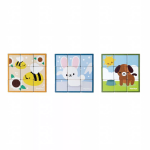 PlanToys PlanToys Obrázkové kostky - Zvířata