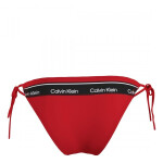 Dámské plavkové kalhotky KW0KW02431 XNE červené Calvin Klein