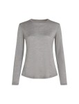 Dámské merino tričko s dlouhým rukávem ICEBREAKER Wmns 125 Cool-Lite Sphere III LS Tee, Metro Heather velikost: M