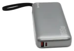 TERRA Powerbank 20000mAh stříbrná / Powerbanka / 165W / 2x USB-C / rychlonabíjení