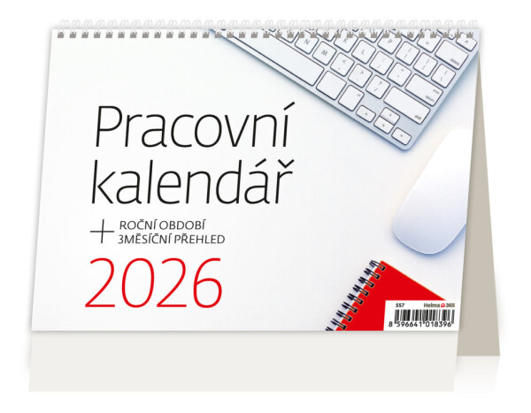 Stolní kalendář 2026 Helma - Pracovní