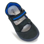 Chlapecké sandály Barefoot PADY DENIM, Protetika, tmavě modrá - 22