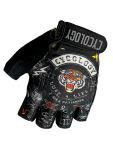 Cyklistické rukavice Cycology City of Angels Black (Motiv City of Angels, velikost L)