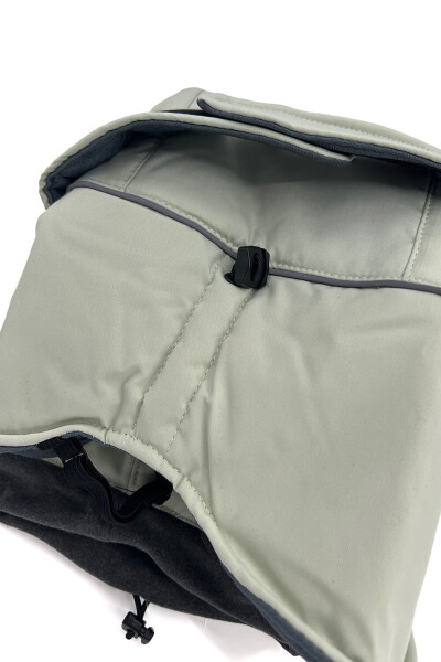 Fino zimní bunda pro psa s vestavěným obojkem Barva: Zelená, Délka zad (cm): 30 - 33, Obvod hrudníku: 42 - 48 cm