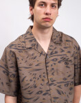 Carhartt WIP S/S Travon Shirt Duck Feather Print, Cypres S