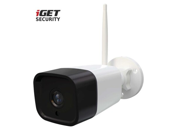 IGET SECURITY EP18 / Venkovní IP kamera / FHD / 114°/ IR LED / CMOS / IP65 / WiFi (75020618)