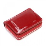 Luxusní dámská kožená peněženka Gregorio Edin, červená