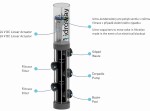 Motorizovaný 5-cestný prací ventil STARWAY - Ø63 mm; rozteč 140 mm