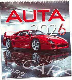 Nástěnný kalendář ARIA 2026 - Auta