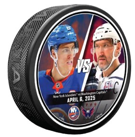Mustang Puk New York Islanders NHL vs. Washington Capitals April 6th Captain Matchup