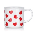 Sada keramických hrnků RED HEARTS 350 ml 2 ks