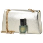 Stylové dámské psaníčko Michelle Moon Zalia, zlaté