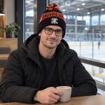 Fanatics Pánská zimní čepice Anaheim Ducks NHL A/CAP Beanie Cuff W/Pom