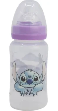 STOR Antikoliková kojenecká láhev Lilo a Stitch / Kojenecká láhev / 240 ml (10902)