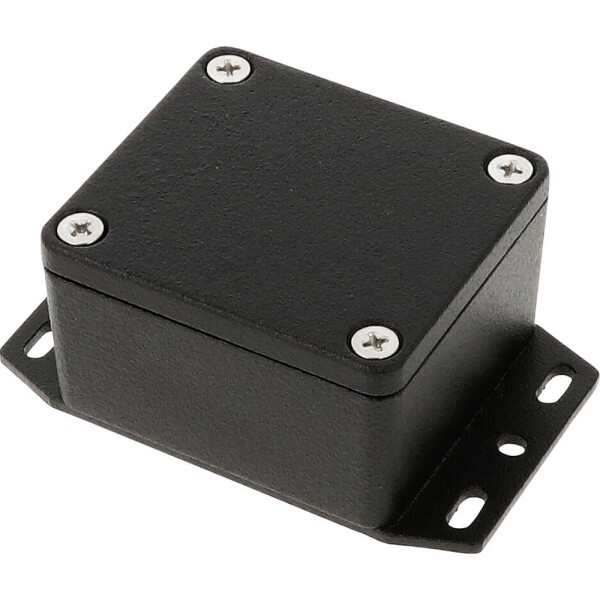 Hammond Electronics 1550Z104FBK univerzální pouzdro 65 x 58 x 35 litý hliník černá 1 ks