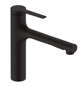HANSGROHE - Zesis M33 Dřezová baterie s výsuvnou sprškou, matná černá 74822670