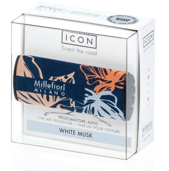 Millefiori Milano Icon White Musk / vůně do auta Textil Floral