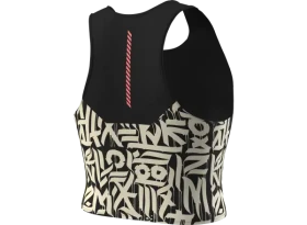 Dynafit Trail Crop Top dámské triko bez rukávu Black Out vel. XS