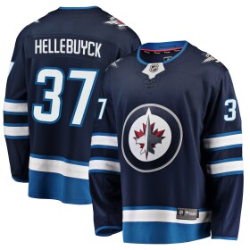 Fanatics Pánský Dres Winnipeg Jets #37 Connor Hellebuyck Breakaway Alternate Jersey Velikost: XS, Distribuce: USA
