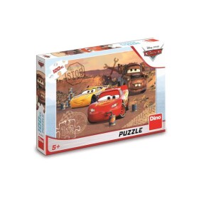 Puzzle Auta piknik 100 XL dílků - Dino