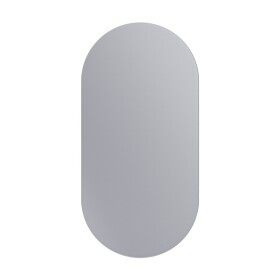 Erga Oval, oválné zrcadlo 40x80cm, ERG-V01-OVAL-4080-CL